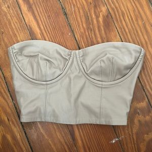Zara corset top